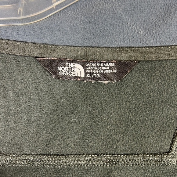 The North Face Shirt Men's Quarter Zip Pullover Long Sleeve Gray Sz XL - Picture 4 of 10